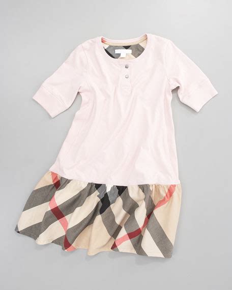 ice pink burberry dress|Burberry Henley Check.